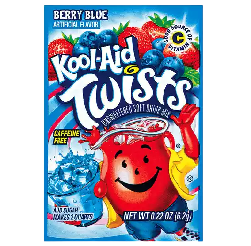 KOOL AID MIXED BERRY MIX UNSWEETENED 4.5 gm