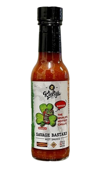 KIETLYS SAVAGE BASTARD HOT SAUCE 200ml
