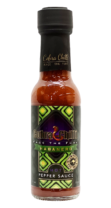 COBRA CHILLI HABANERO PEPPER SAUCE HOT 150ml