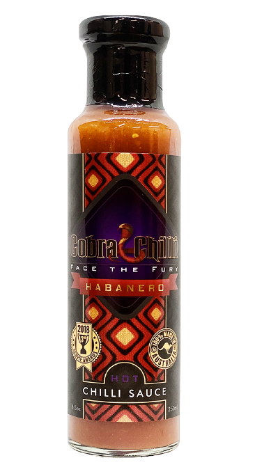 COBRA CHILLI HABANERO SAUCE HOT  250ml