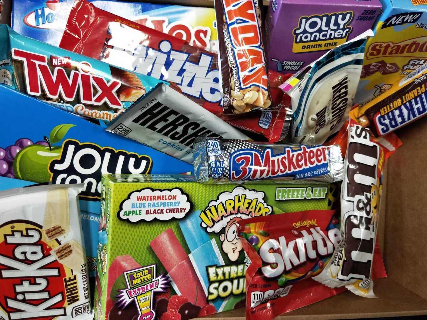 Mega US-Candy Mystery Box – LA14