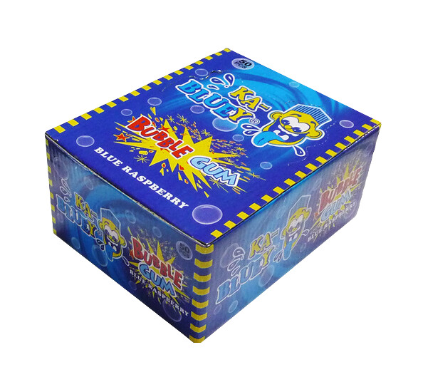 KA-BLUEY BLUE RASPBERRY BUBBLEGUM  BOX  450gm