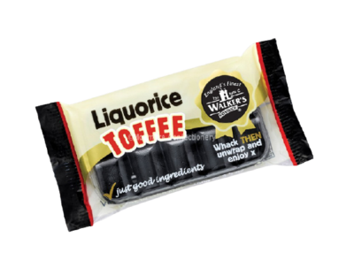 WALKERS LIQUORICE TOFFEE TRAY PACK 100gm