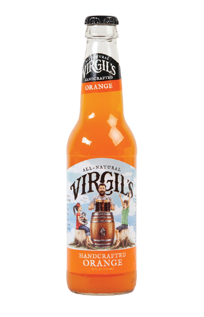 VIRGILLS HANDCRAFTED ORANGE SODA 355ml