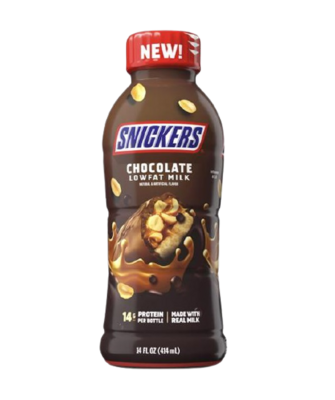 SNICKERS LOW FAT CHOCOLATE MILK 414ml