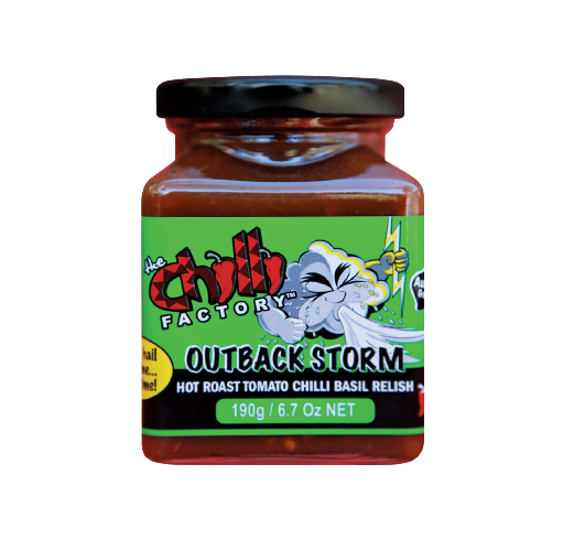CHILLI FACTORY OUTBACK STORM 190gm