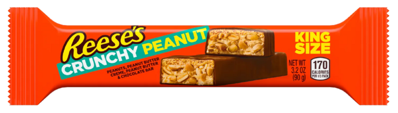 REESES CRUNCHY PEANUT KING SIZE 170gm