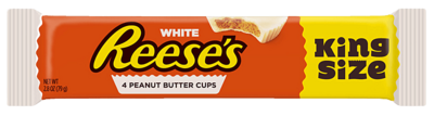WHITE REESES PEANUT BUTTER CUPS KING SIZE 79gm