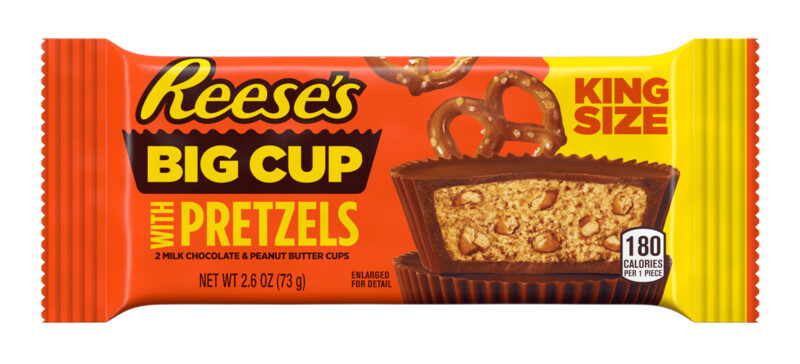 REESES PEANUT BUTTER PRETZEL BIG CUP 73gm