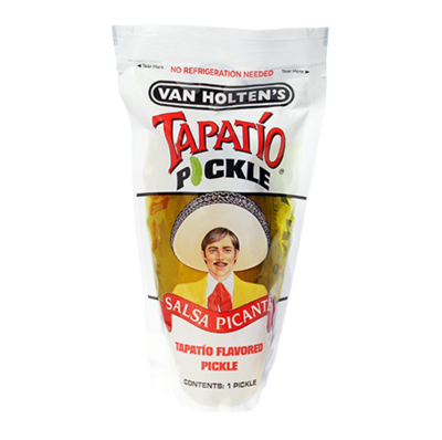 VAN HOLTEN'S TAPATIO PICKLE SALSA PICANTE POUCH