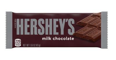 HERSHEY’S MILK CHOCOLATE BAR 43gm