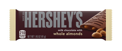 HERSHEY’S WITH WHOLE ALMONDS BAR 43gm