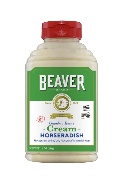 BEAVER BRAND CREAM STYLE HORSERADISH 340gm