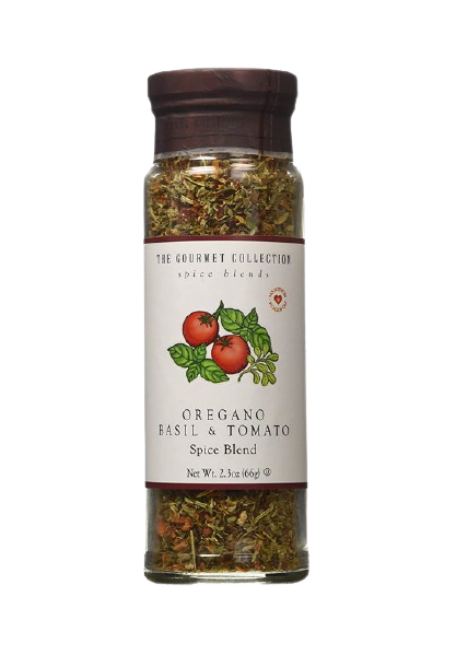 THE GOURMET COLLECTION OREGANO BASIL, & TOMATO