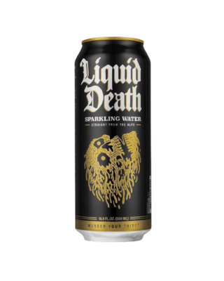 LIQUID DEATH SPAKLING WATER 500ML