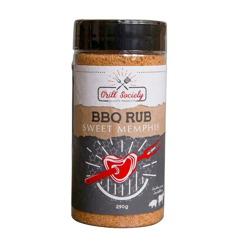 GRILL SOCIETY SWEET MEMPHIS RUB 150gm