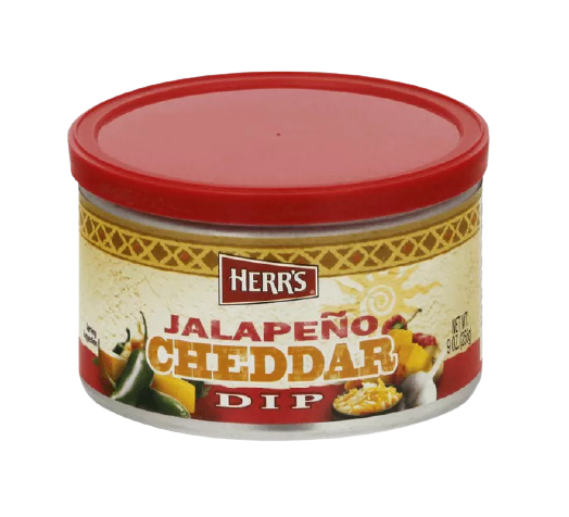 HERR'S JALAPINO & CHEEDER DIP 255gm