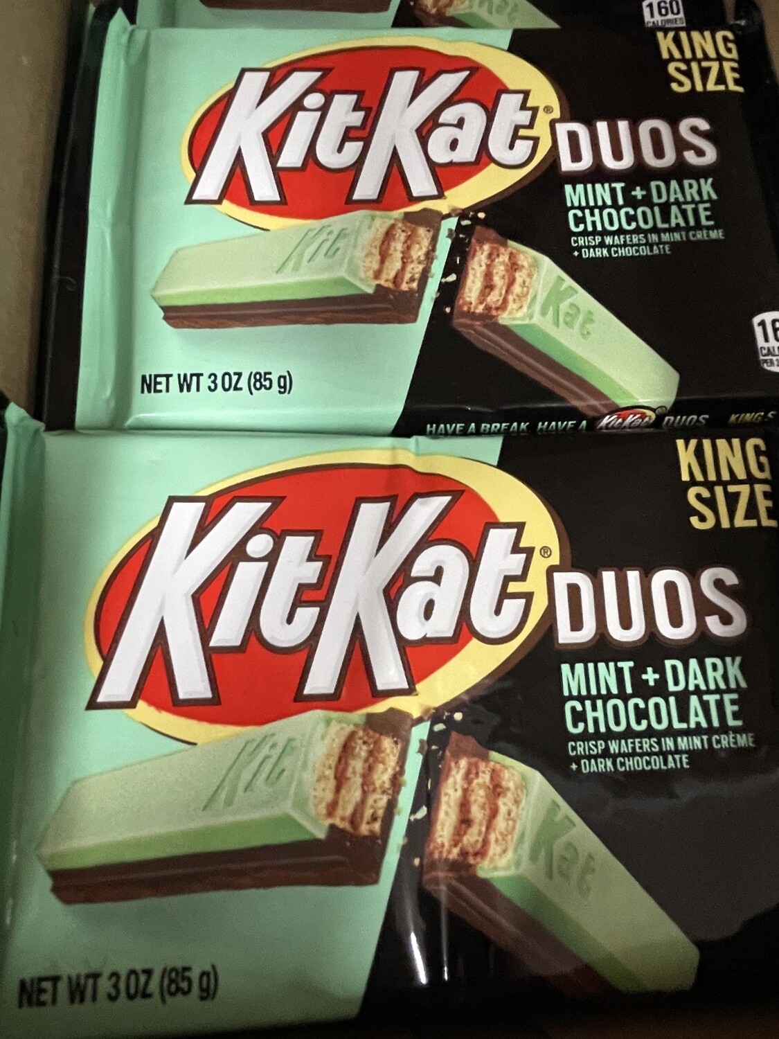 Large Mint Dark Chocolate Kit Kat