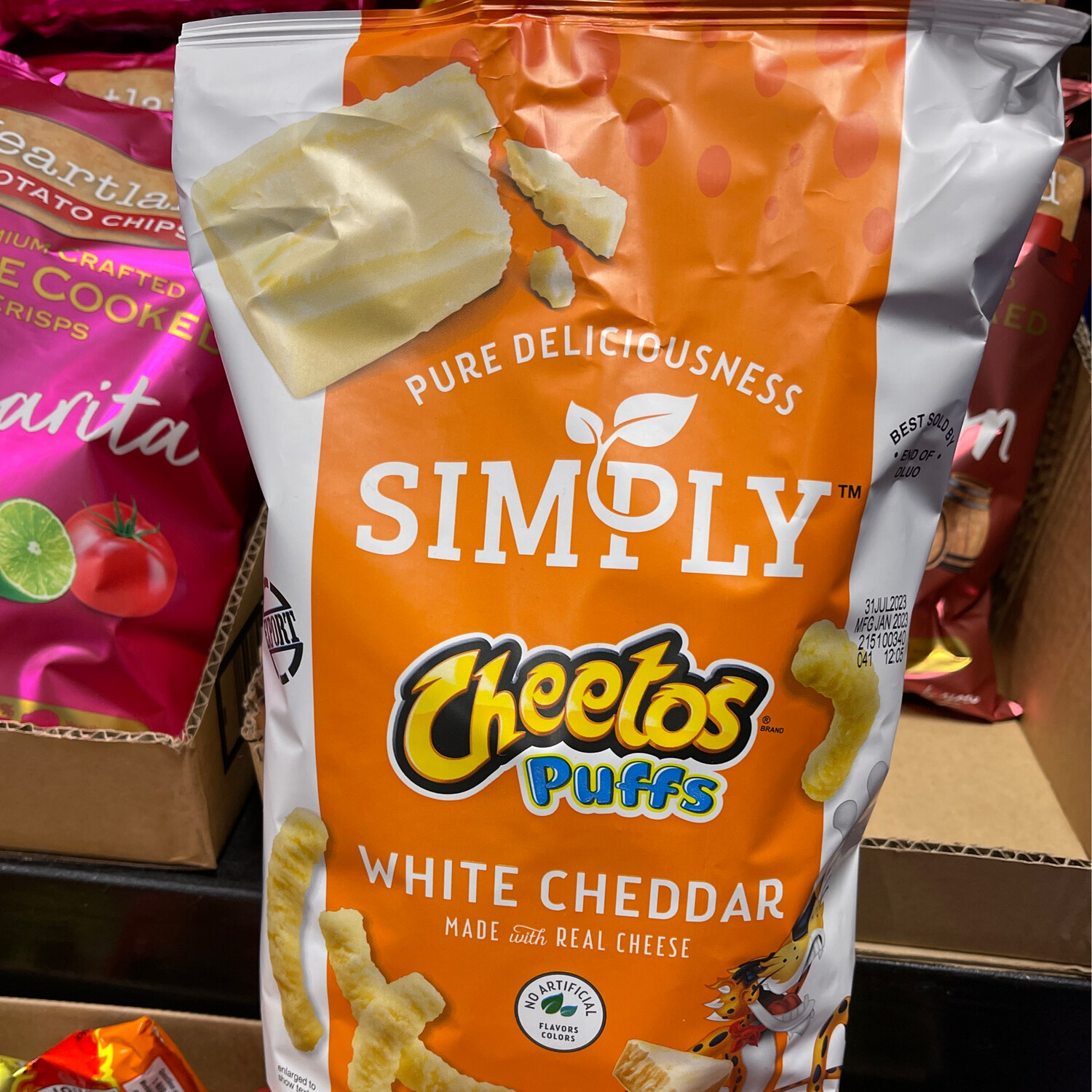CHEETOS PUFFS  WHITE CHEDDAR 226.8g
