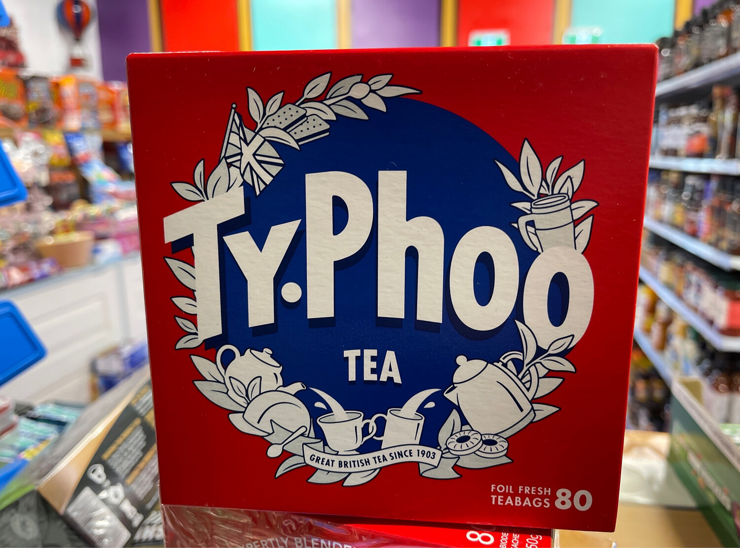 UK TY PHOO 80 TEA BAGS