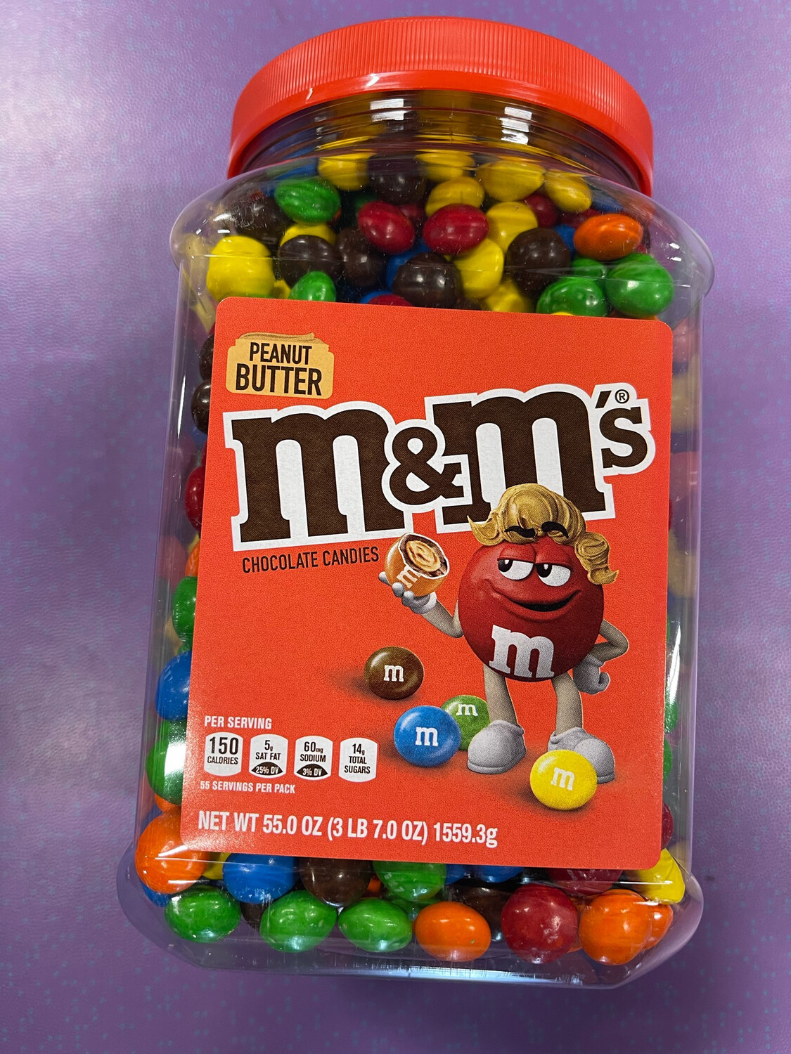 US M&M’s Peanut Butter 1599.3g