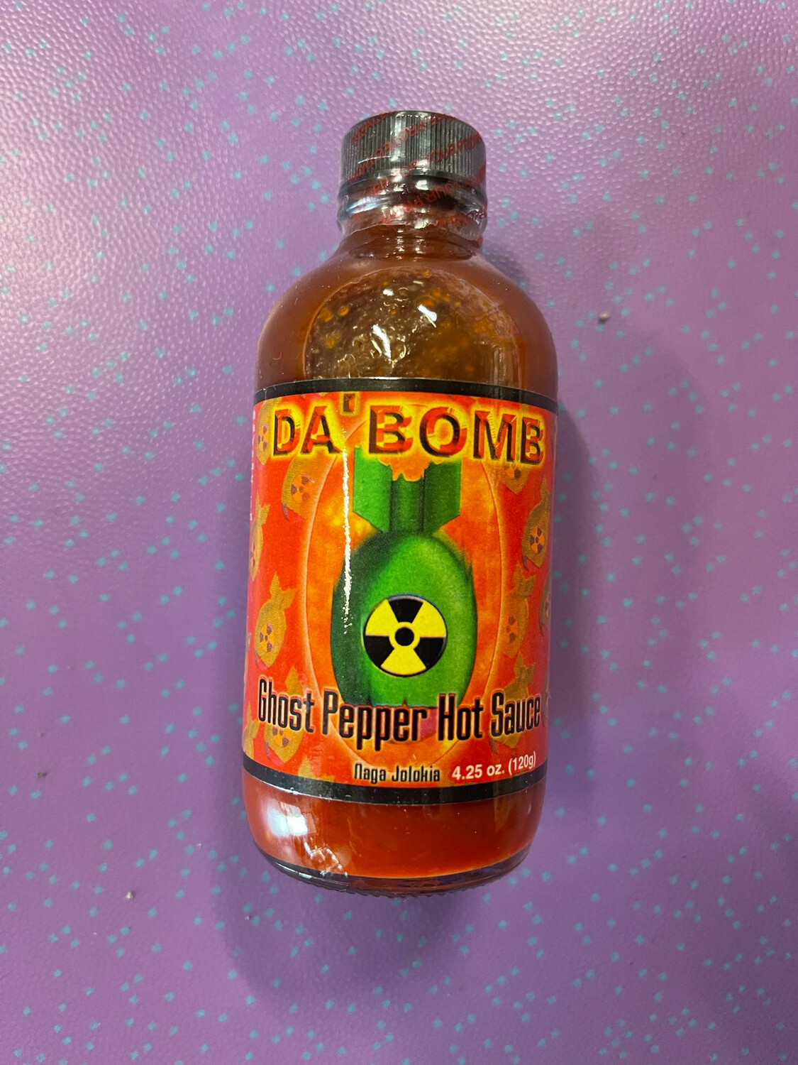DA BOMB GHOST PEPPER HOT SAUCE