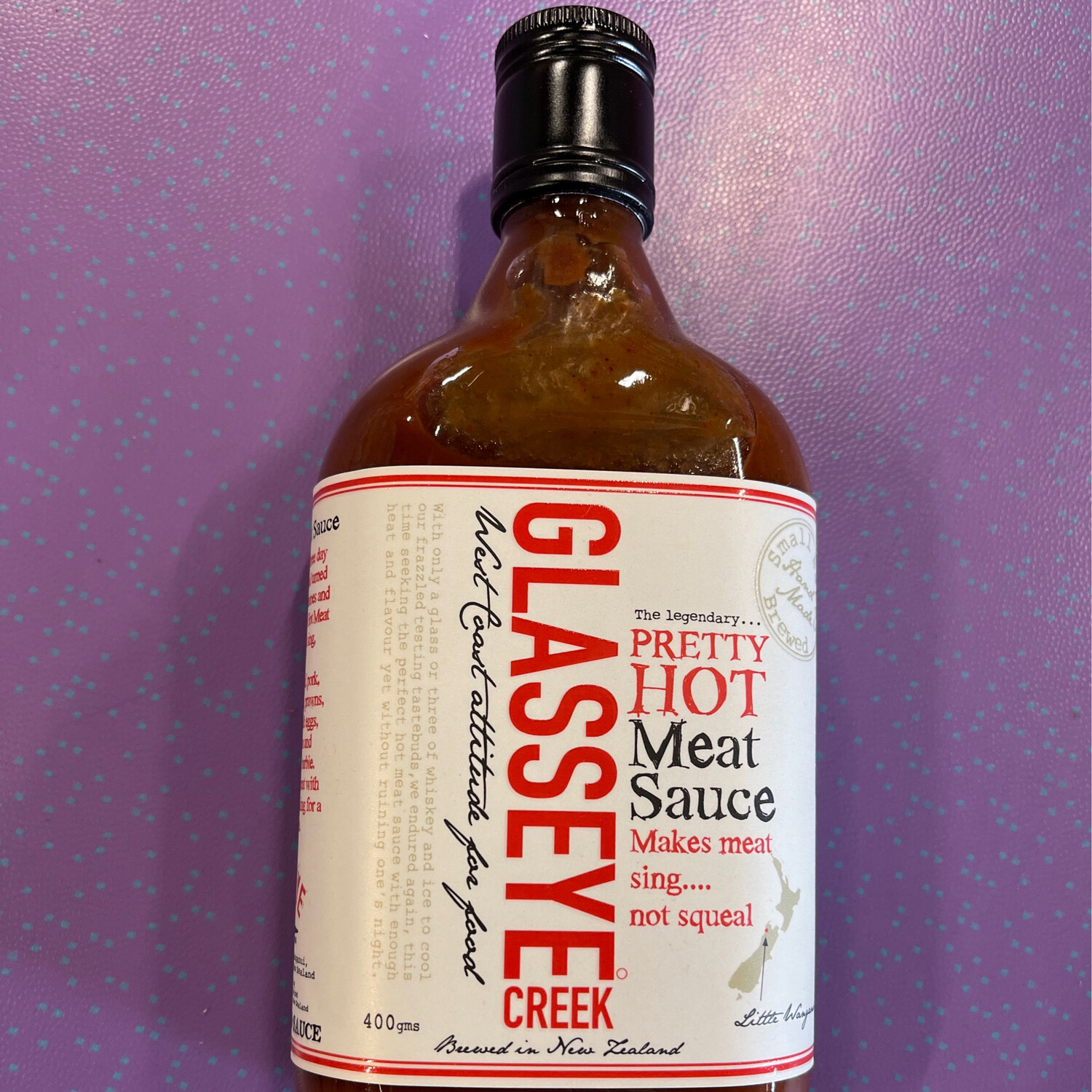 Glasseye Creek Hot Meat Sauce 400g