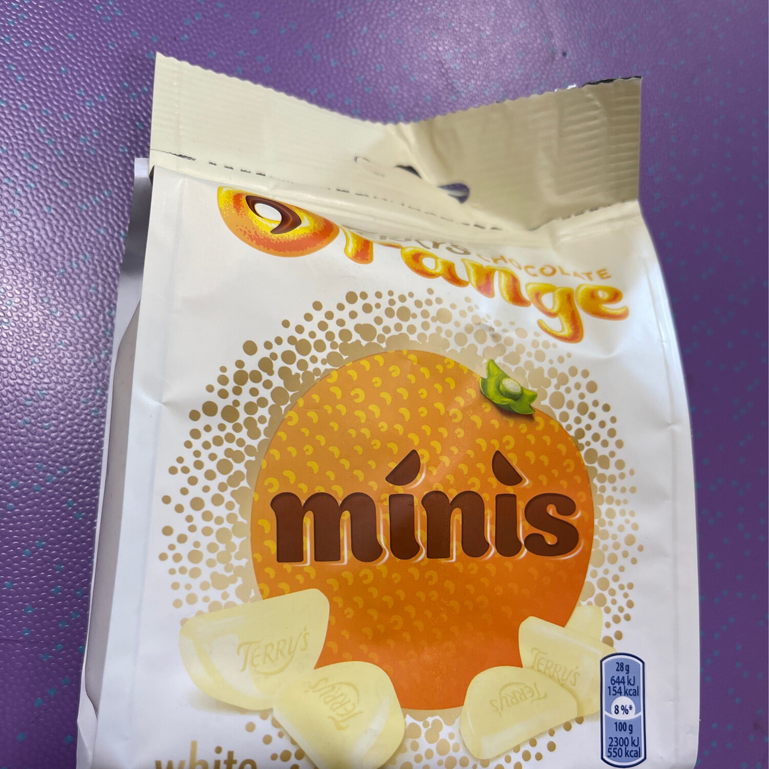 Terry’s Orange Minis White