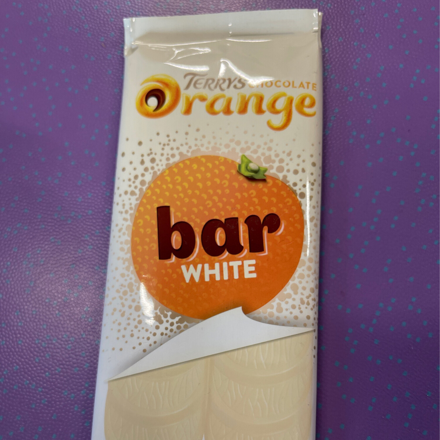 Orange Terry's White Bar UK 85g