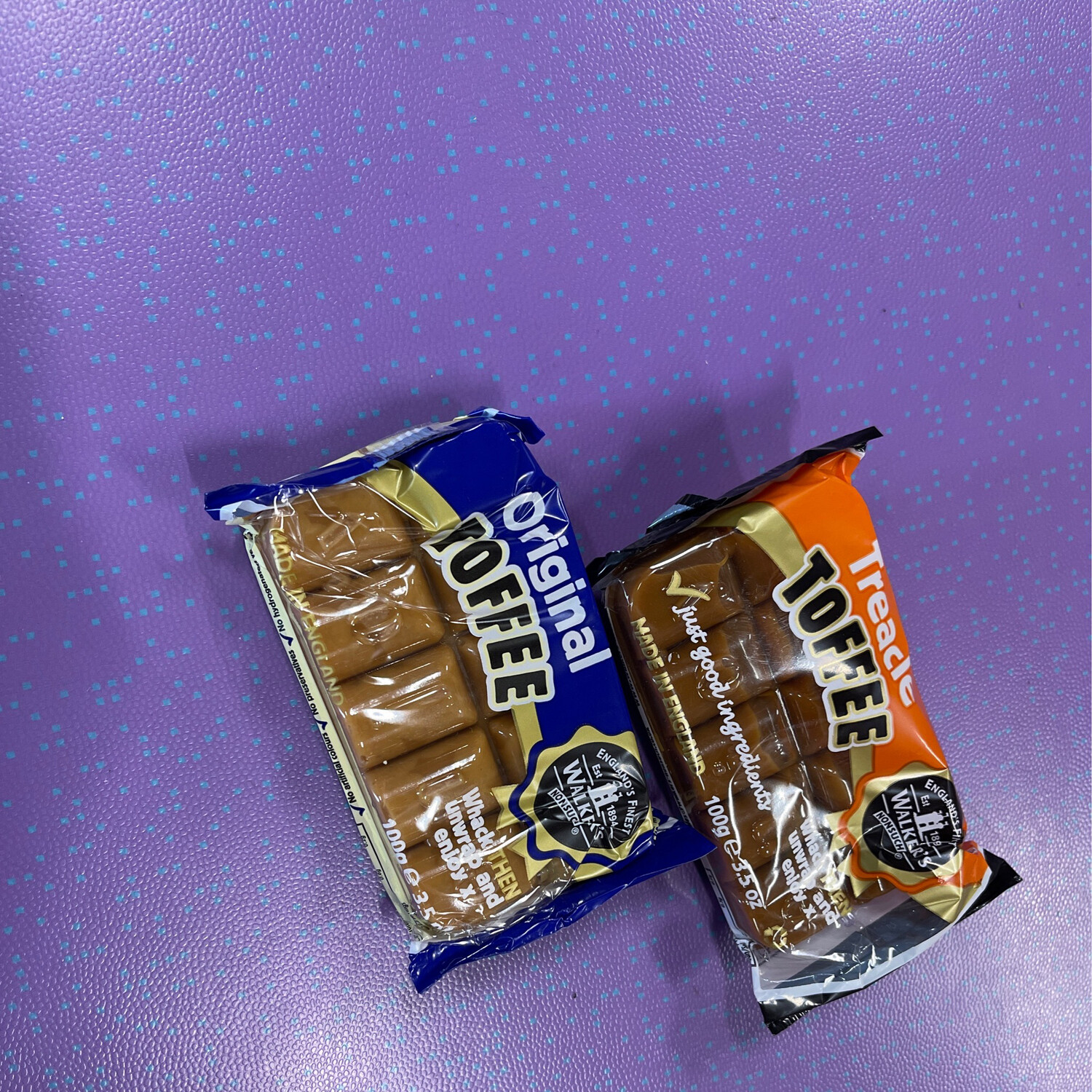 Walkers Toffee X2