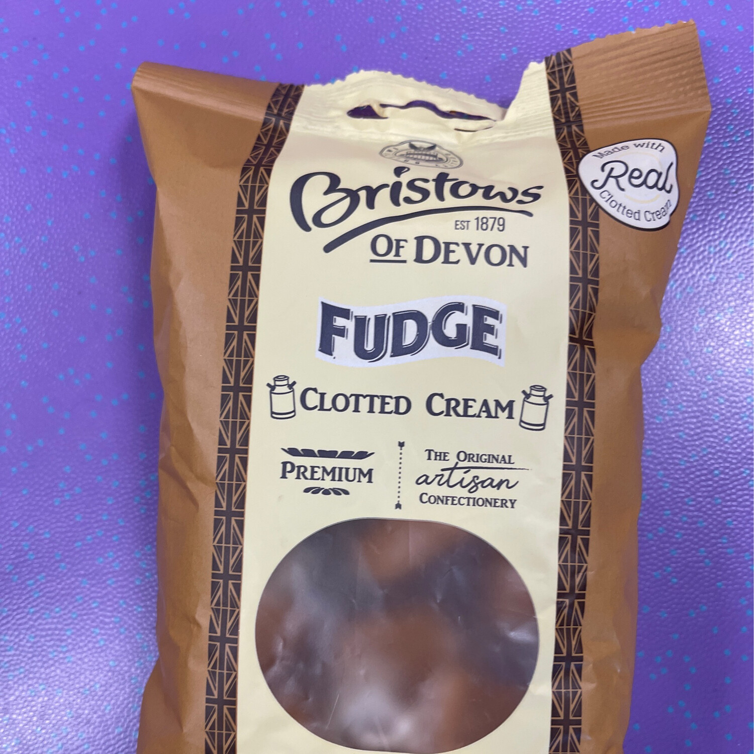 Uk Clotted Fudge 150g