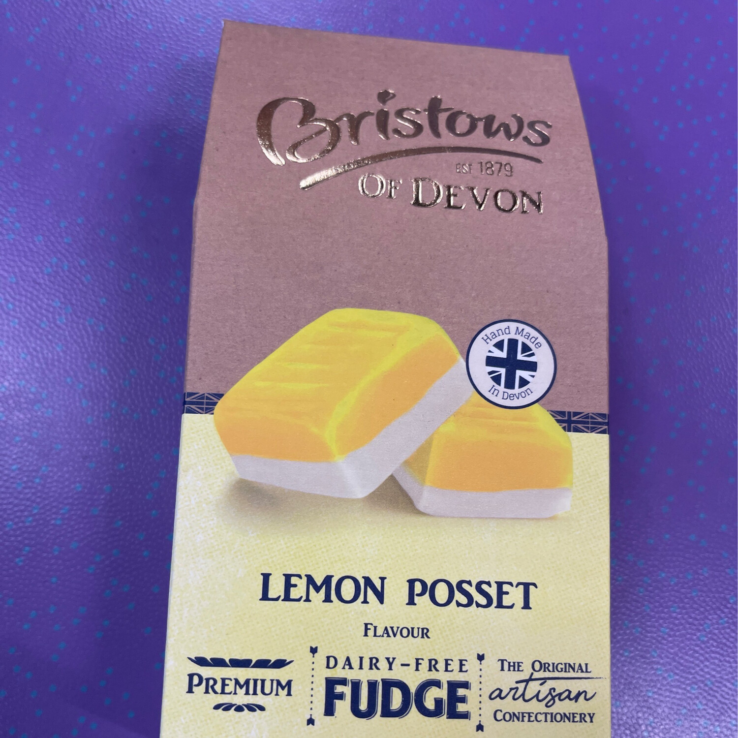 Uk Bristows Lemon Fudge 100g