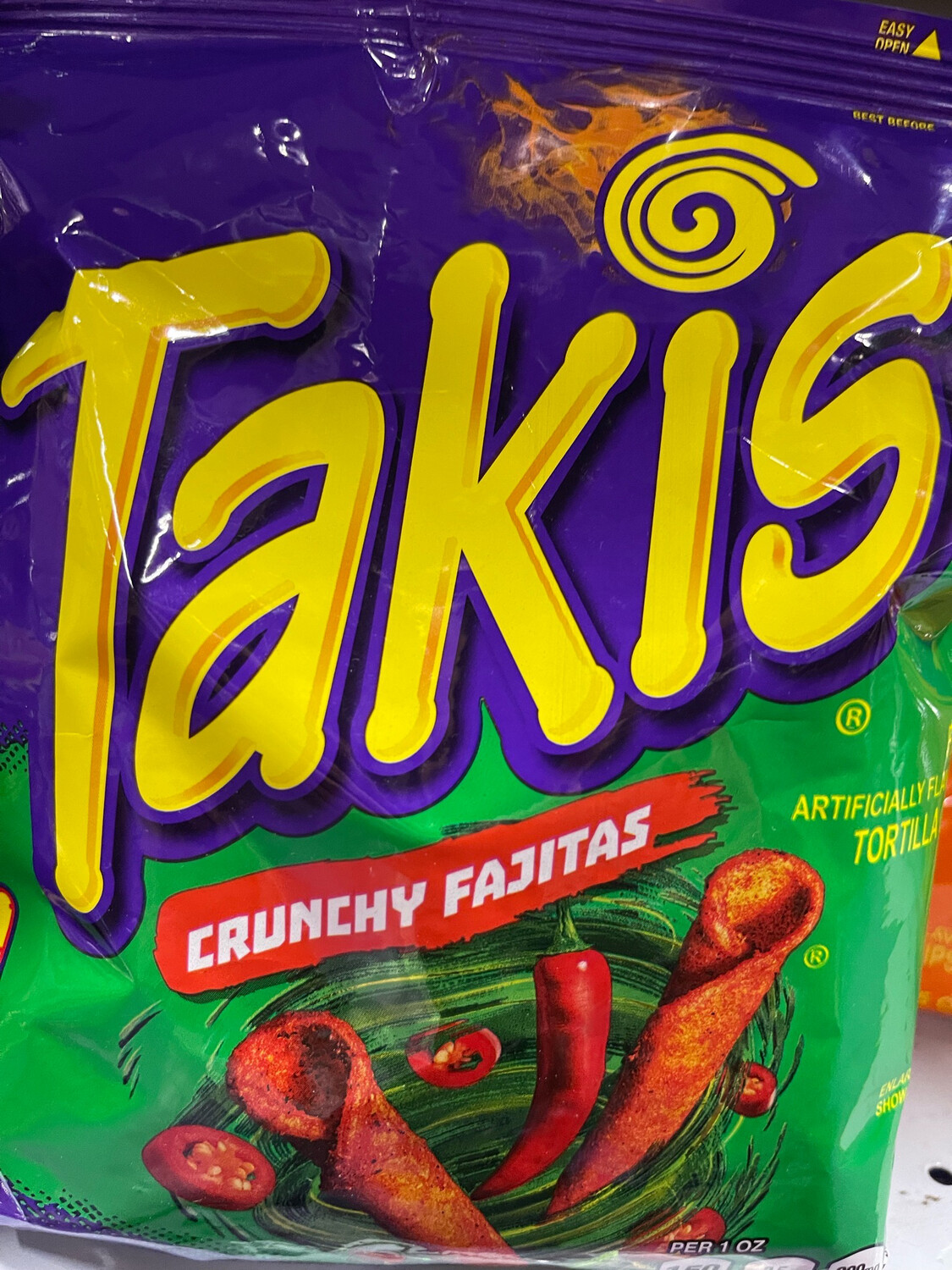 TAKIS CRUNCHY FAJETAS 92.3g