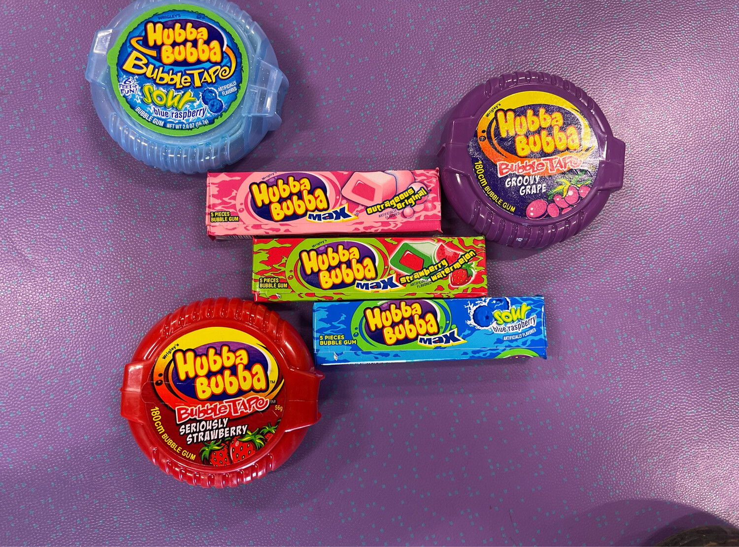 6 X ICONIC HUBBA BUBBA SET