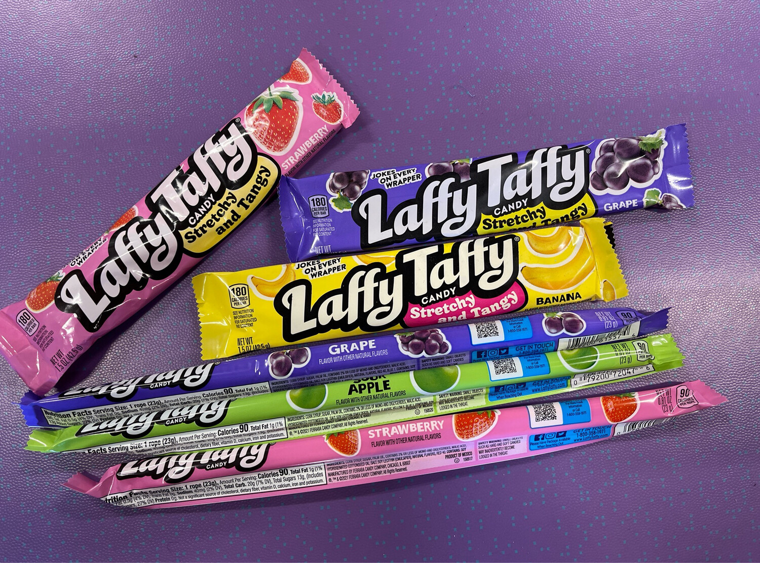6x US LAFFY TAFFY CANDY