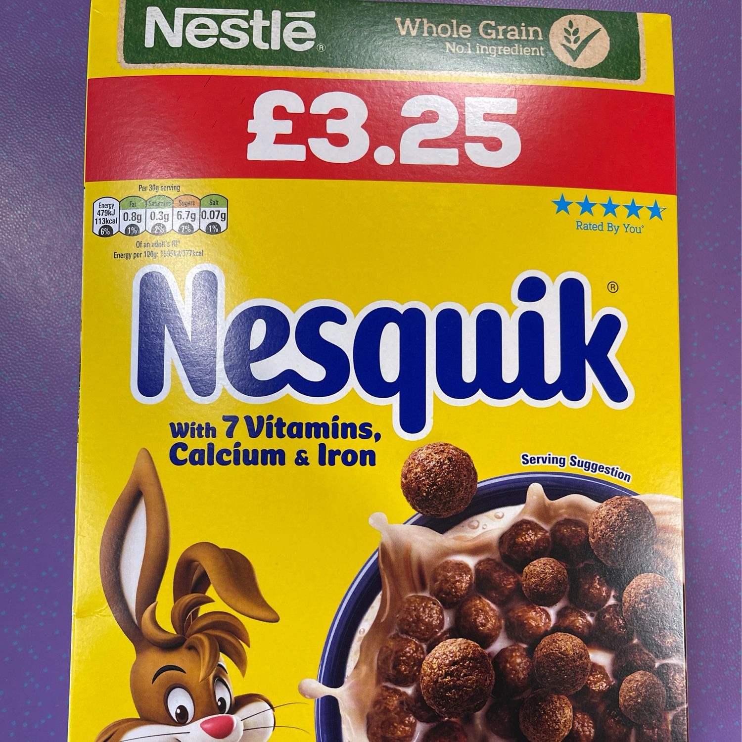 Nesquick Cereal UK 375g