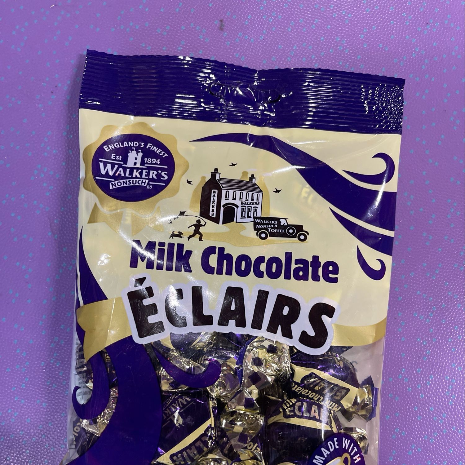 UK Milk Chocolate Eclairs Toffees