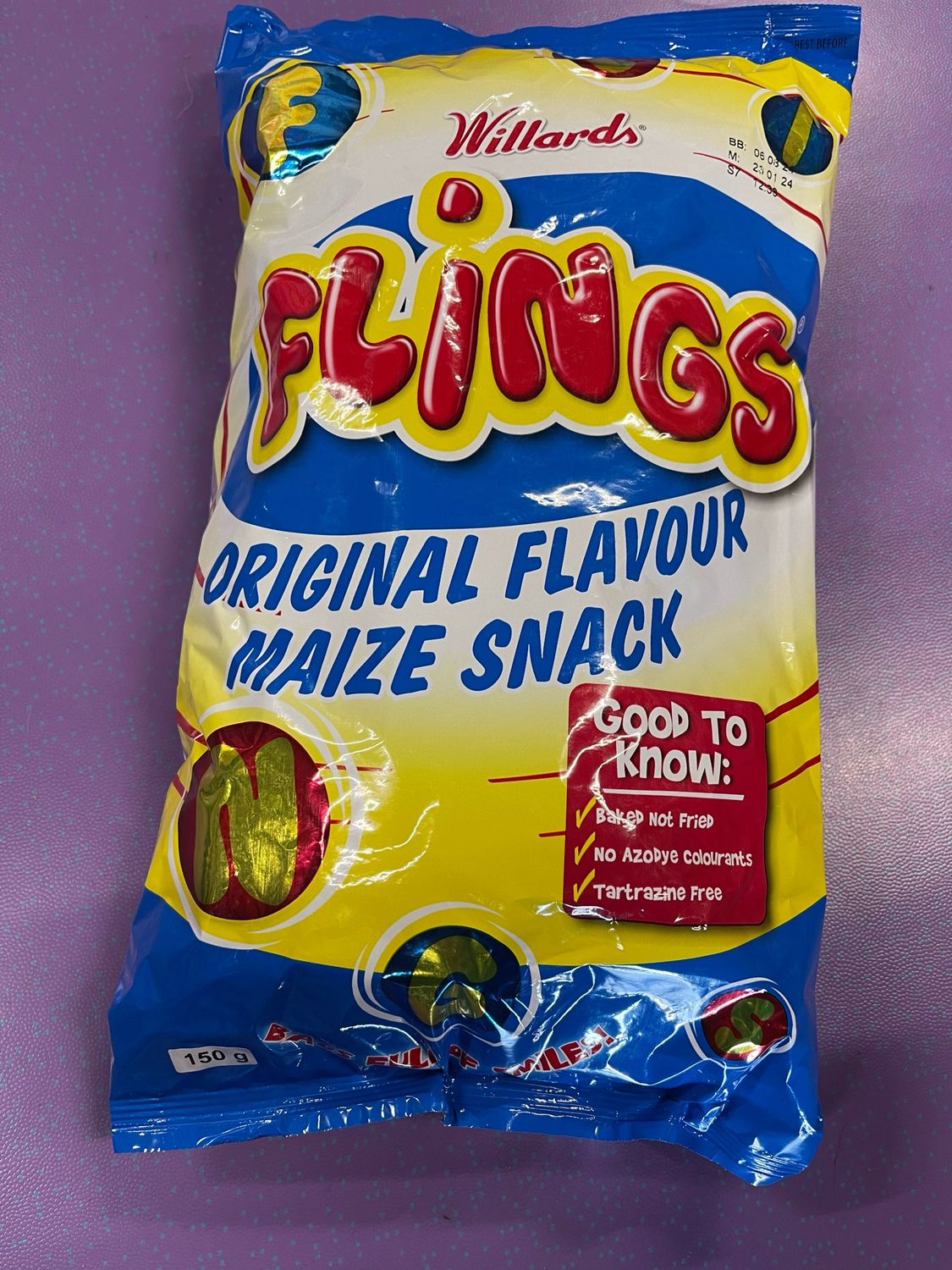 Maize Snack Fling ( Large 150g)