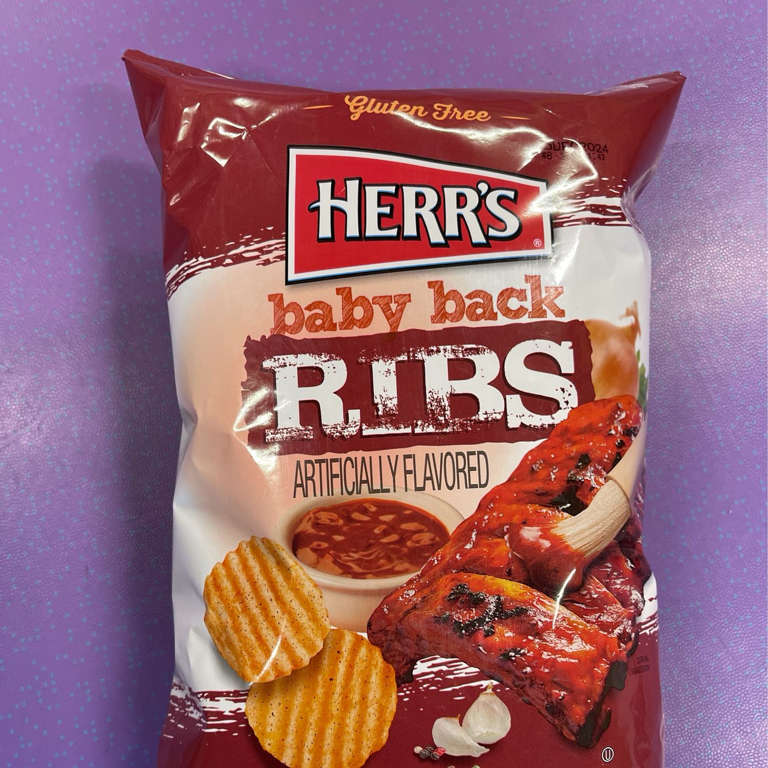 HERR'S BABY BACK RIBS 170g