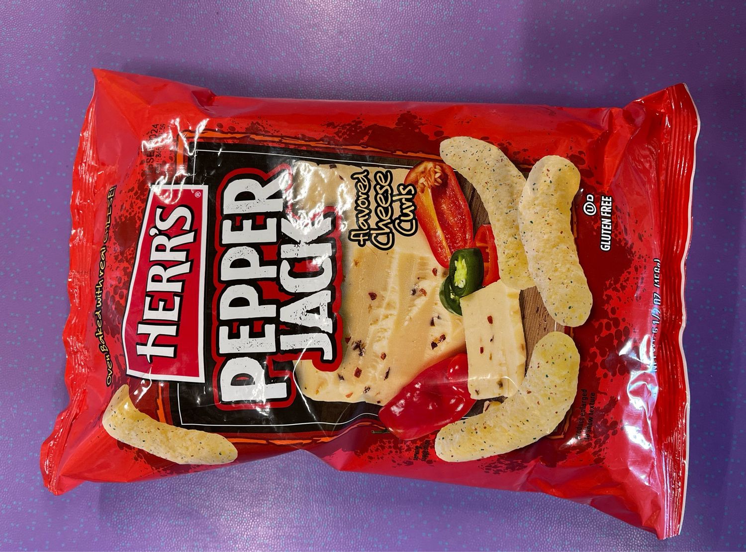 HERR'S PEPPER JACK 156g
