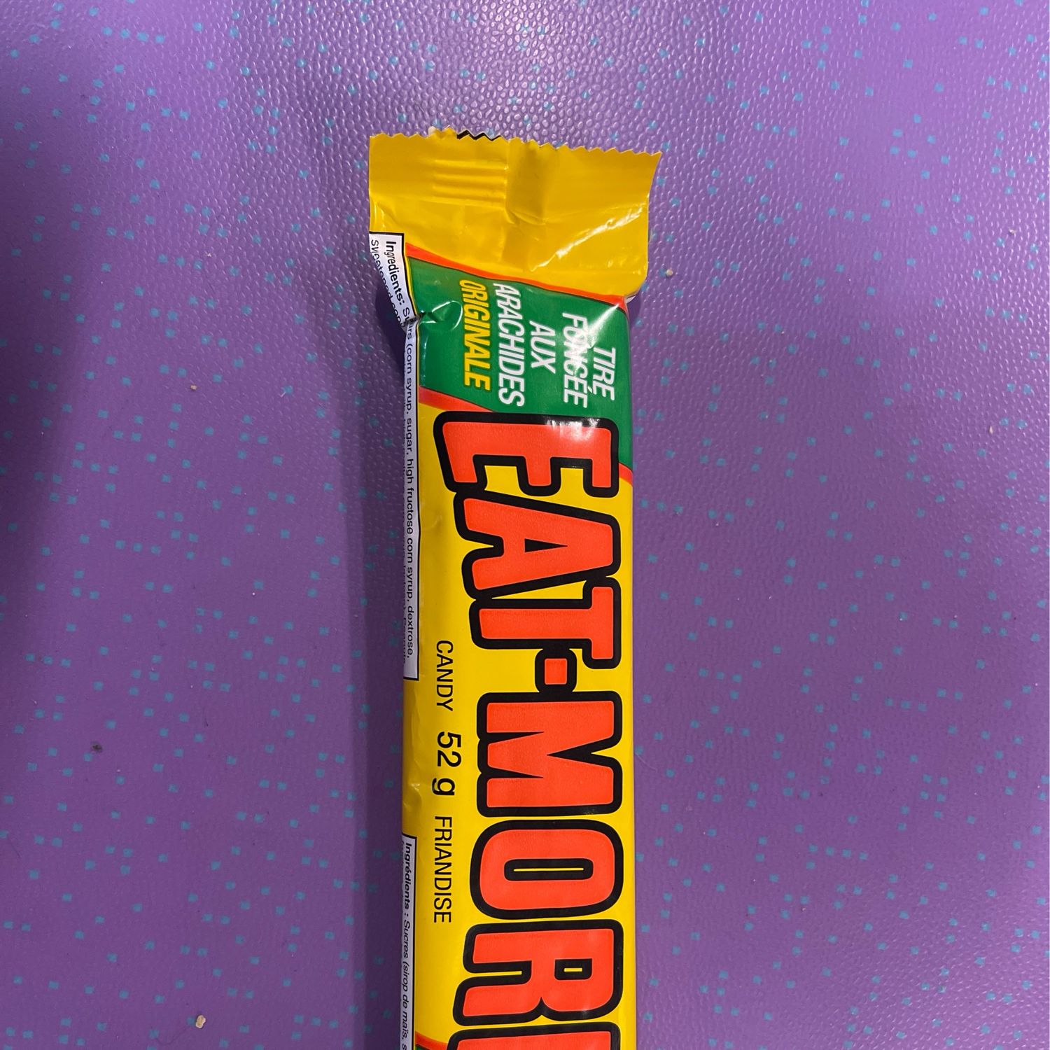 EAT MORE 52G ORIGINAL DARK TOFFEE PEANUT CHEW