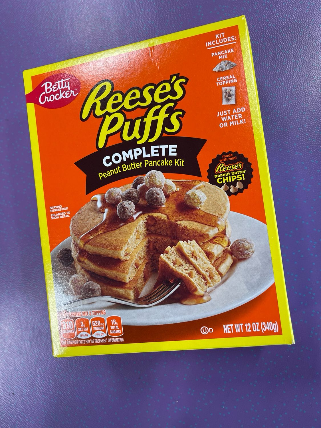 REESE'S PUFFS PANCAKE KIT