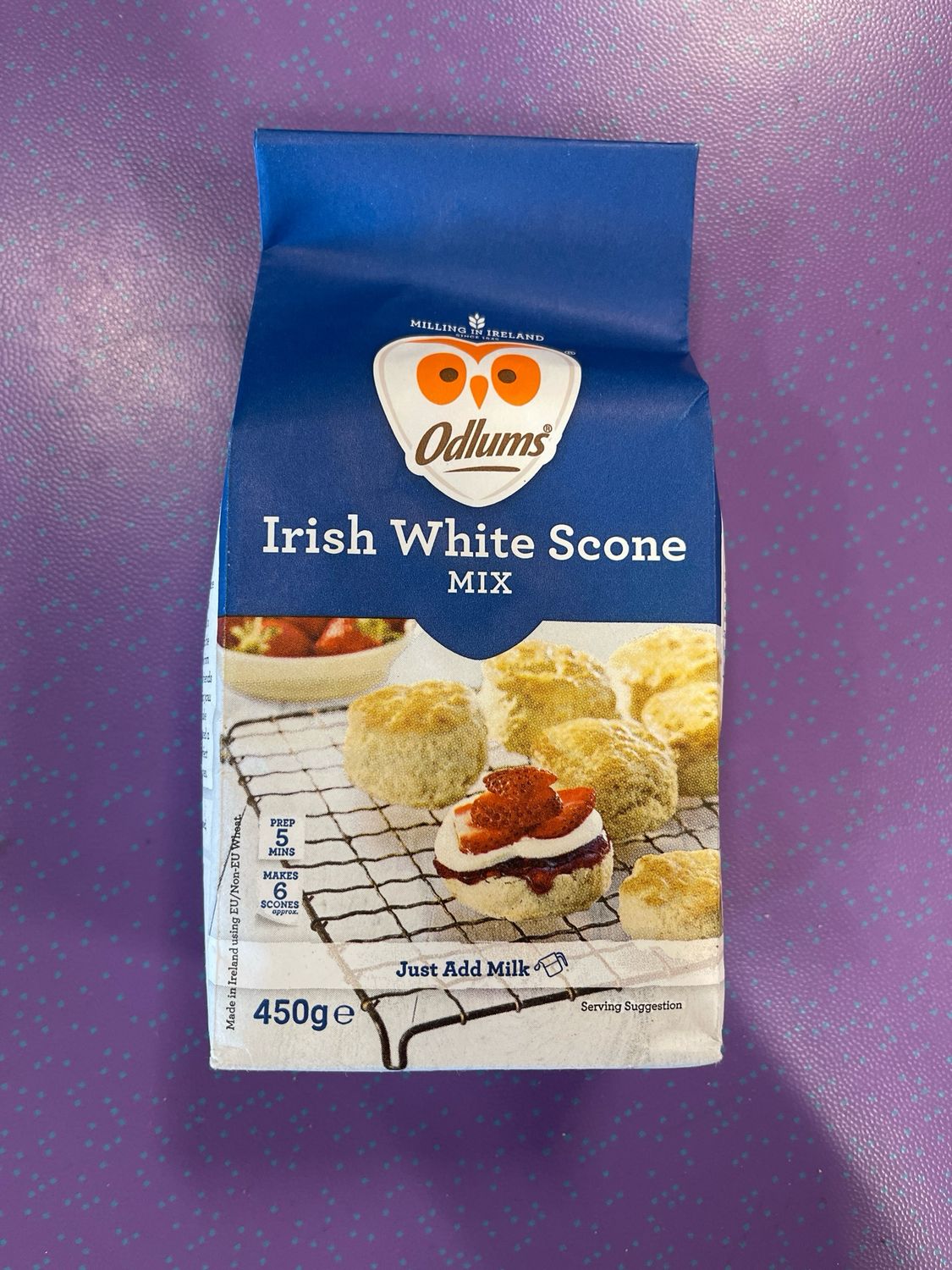 IRISH WHITE SCONE MIX 450G