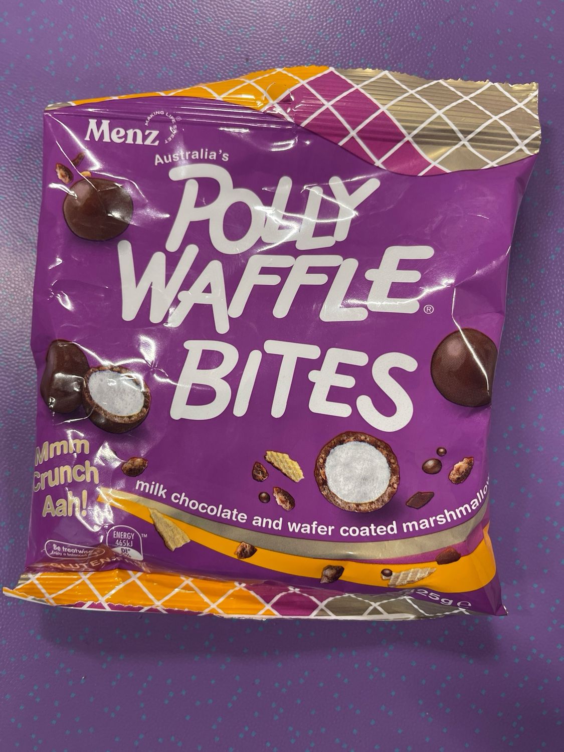 POLLY WAFFLE BITES 125 G