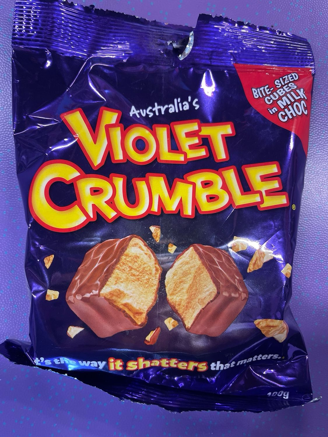 VIOLET CRUMBLE 100 G