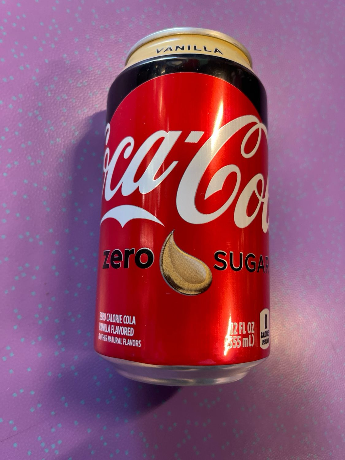 COCA COLA VANILLA ZERO SUGAR 355ML