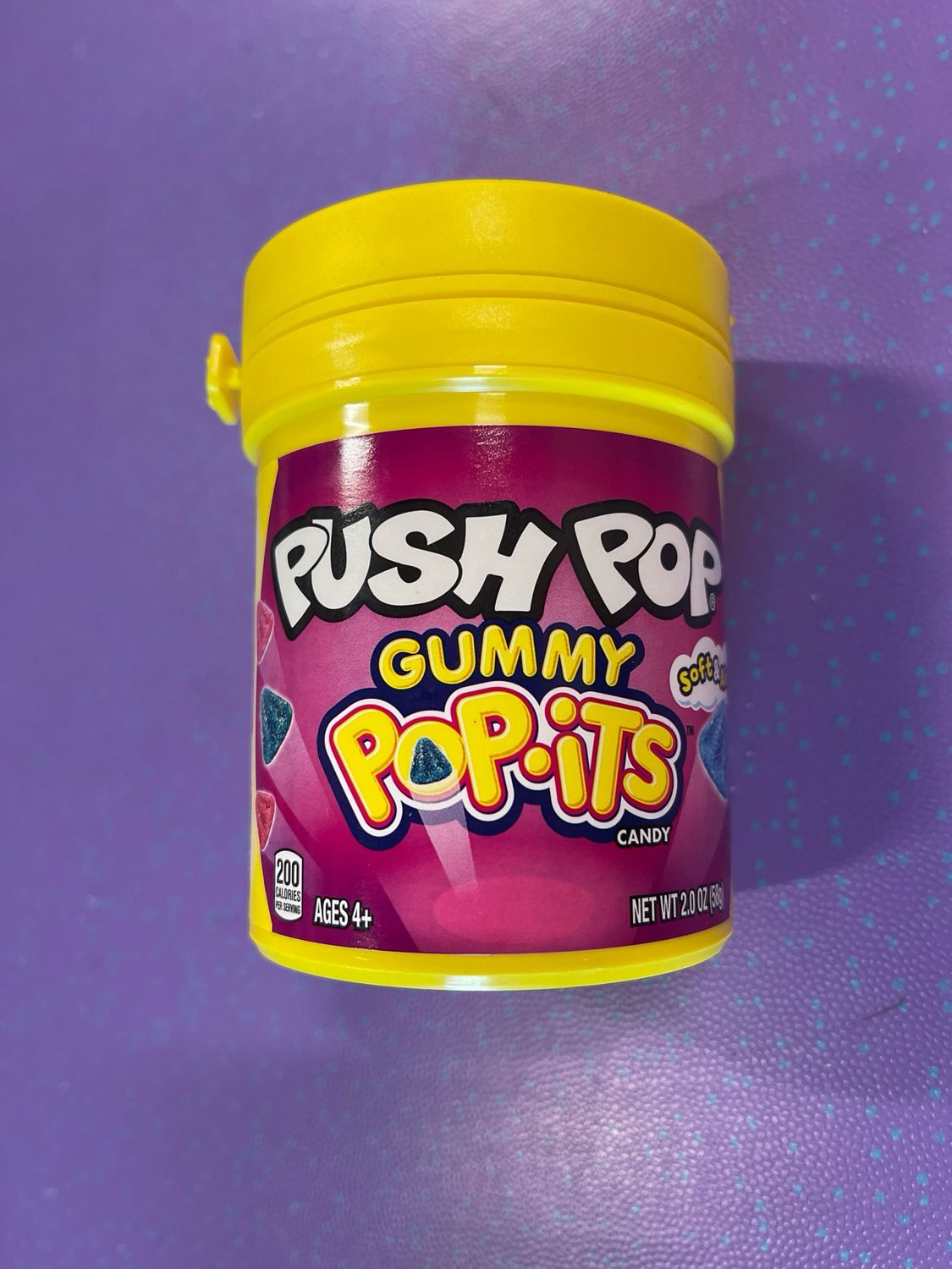 PUSH POP GUMMY POPITS58g