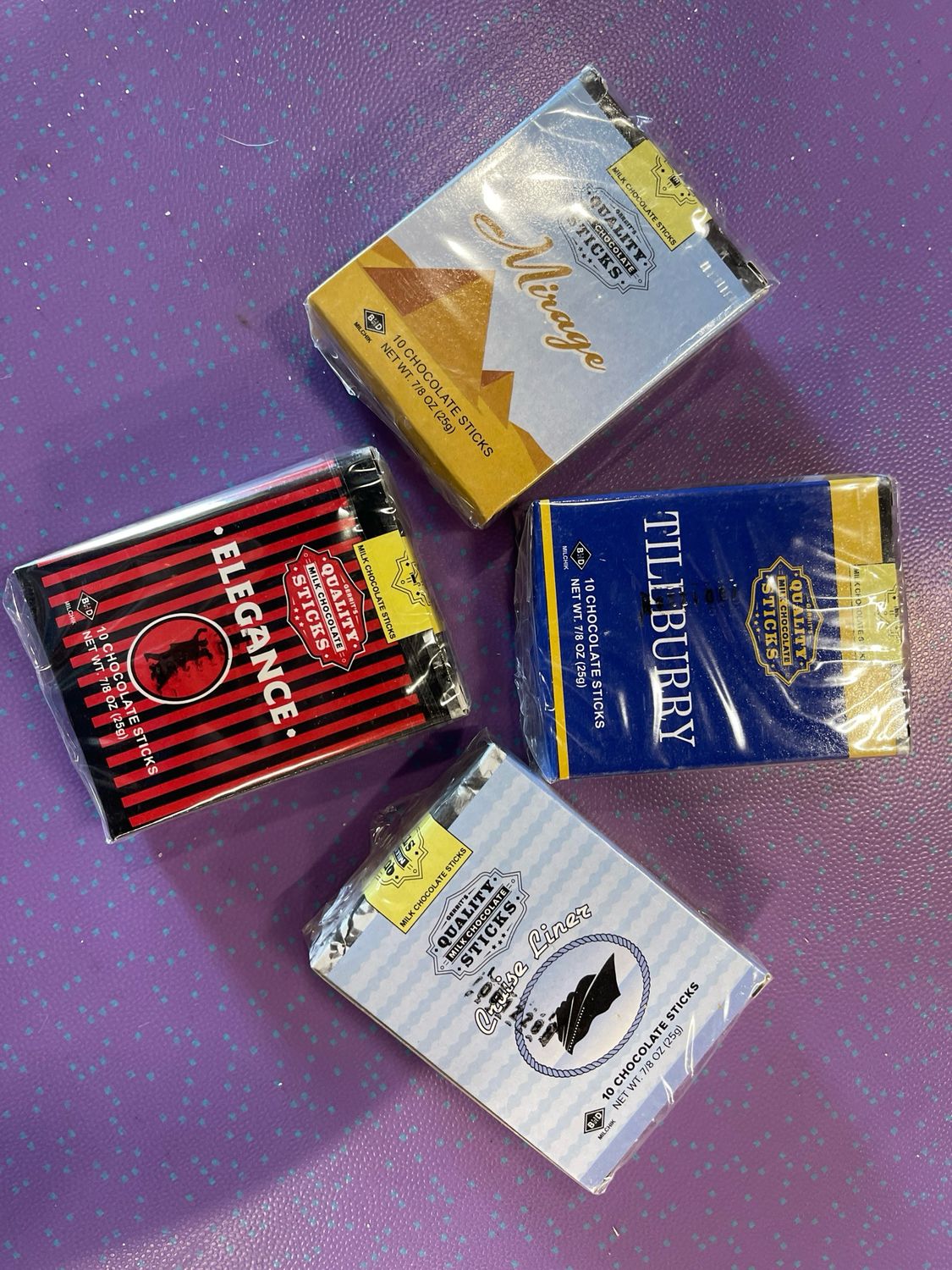 CHOCOLATE STICKS 4PK
