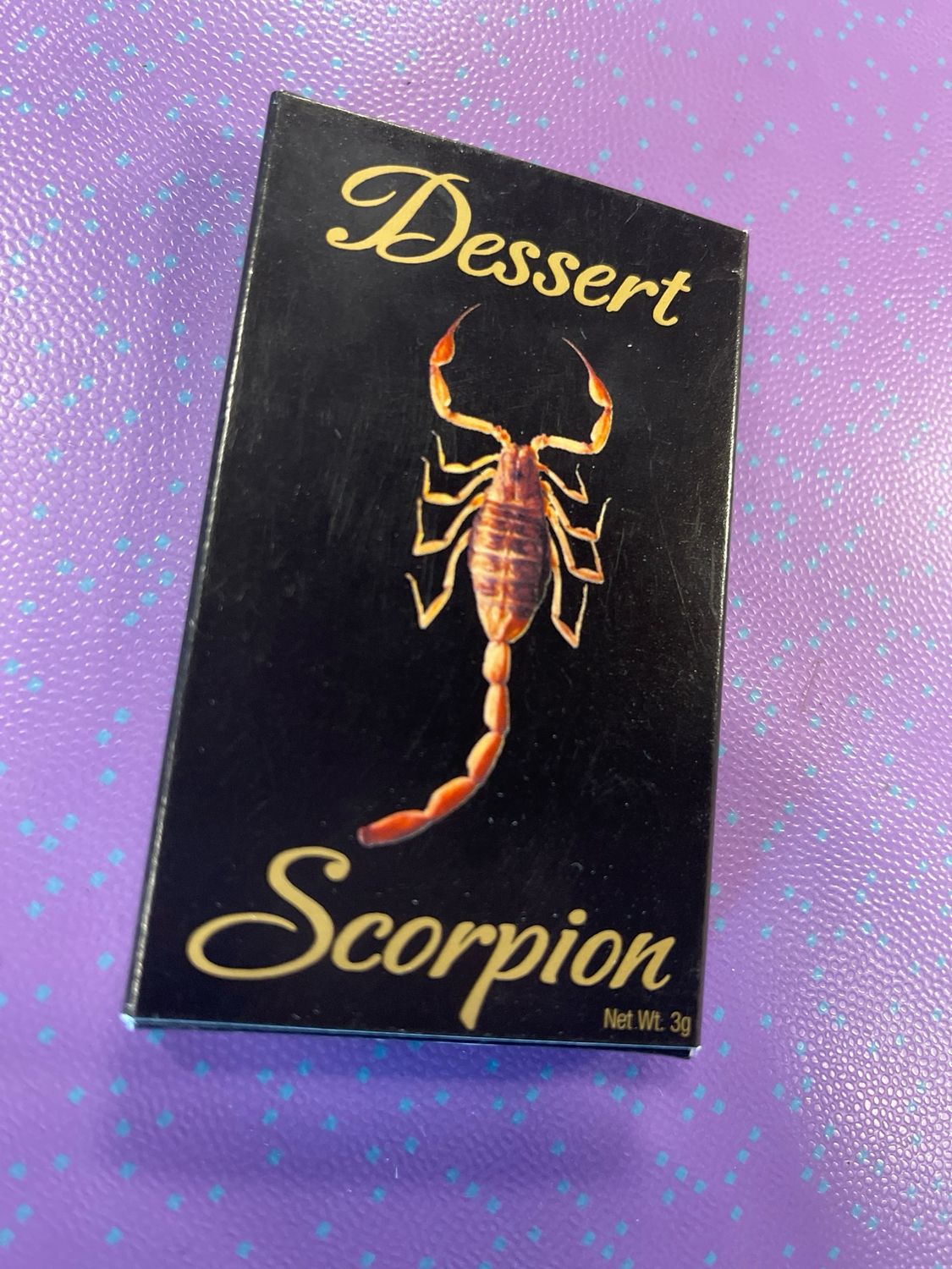 SCORPION DESSERT