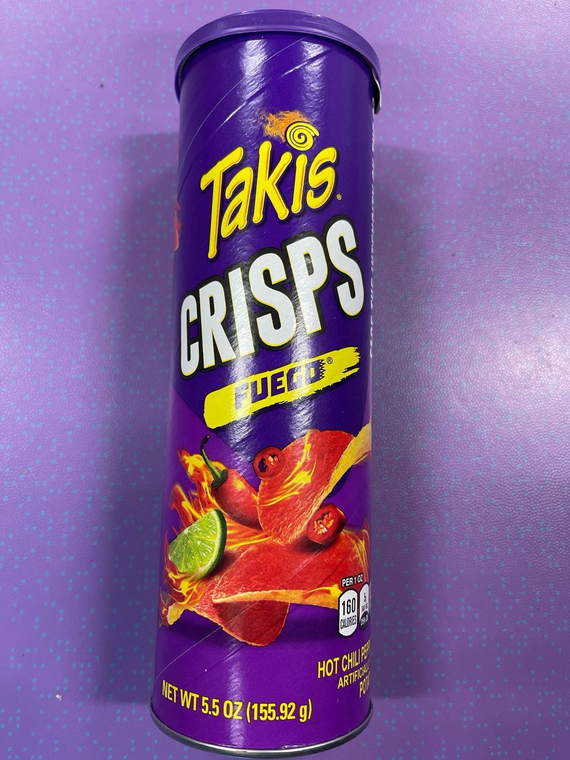 TAKIS CRISPS TUBE 155.92g